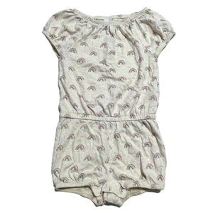 Baby Gap rainbow print romper 2 years